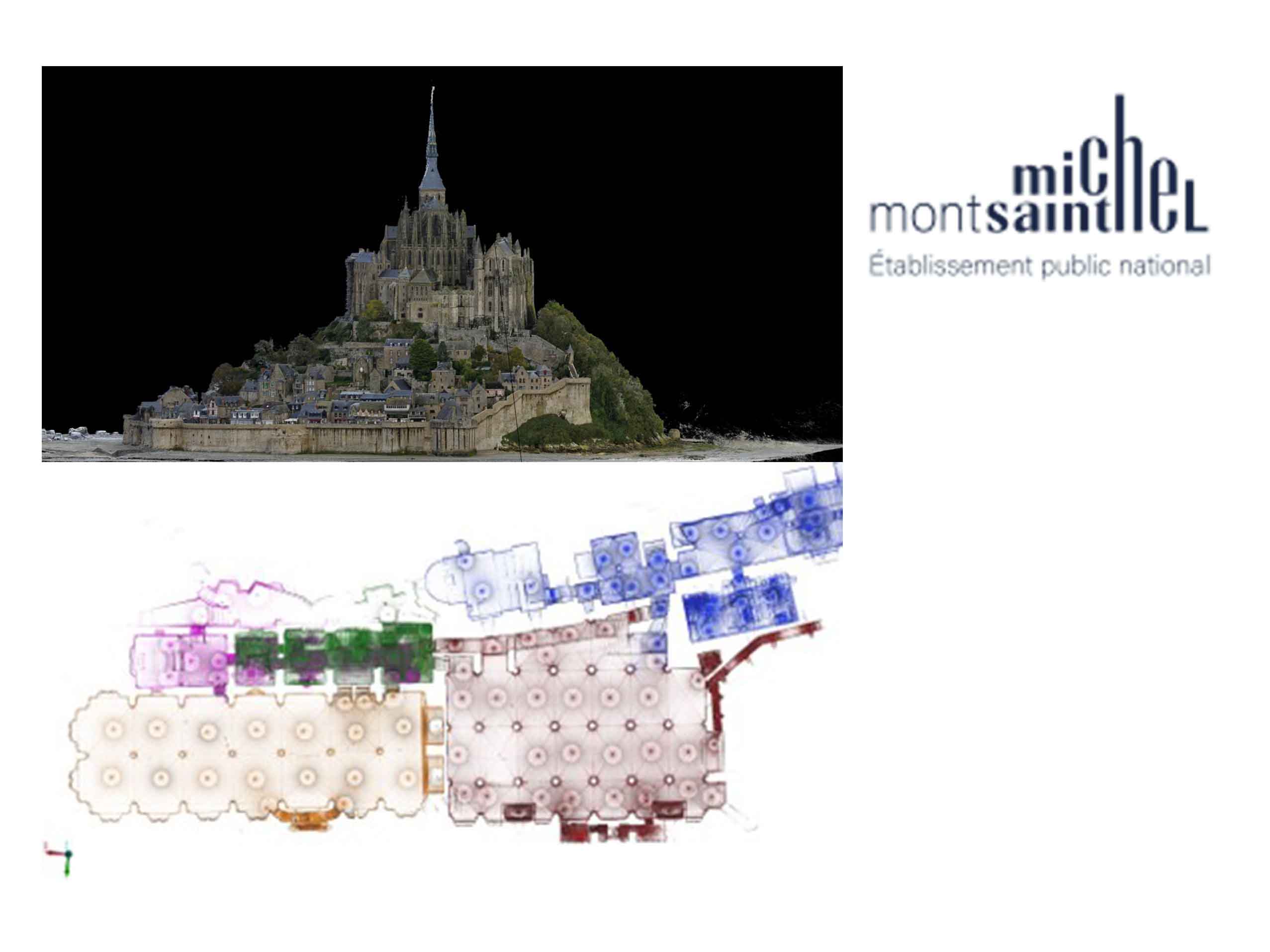 Art Graphique & Patrimoine's Digitization of Marvel in the Mont-Saint-Michel Abbey