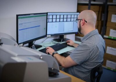 High-resolution digitization of microfilm reels to preserve historical documents through digital conversion