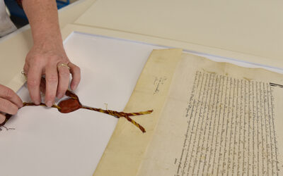 Baron de Salis Illustrated Parchments Restoration